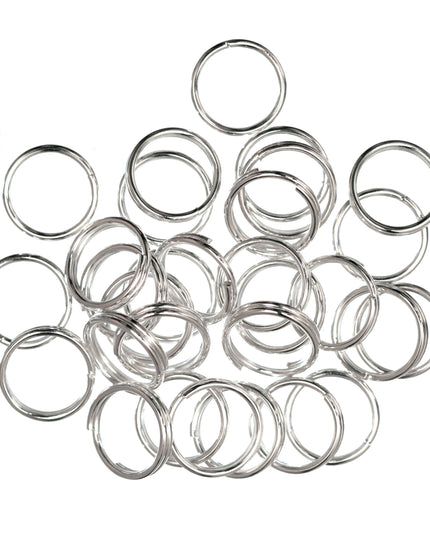 Split Rings: Silver: 7mm