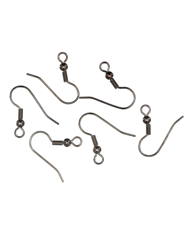 Long Ball Ear Wire: Black