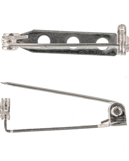 Brooch Bar: Silver: 25mm