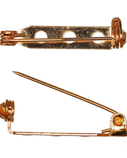 Brooch Bar: Gilt: 25mm
