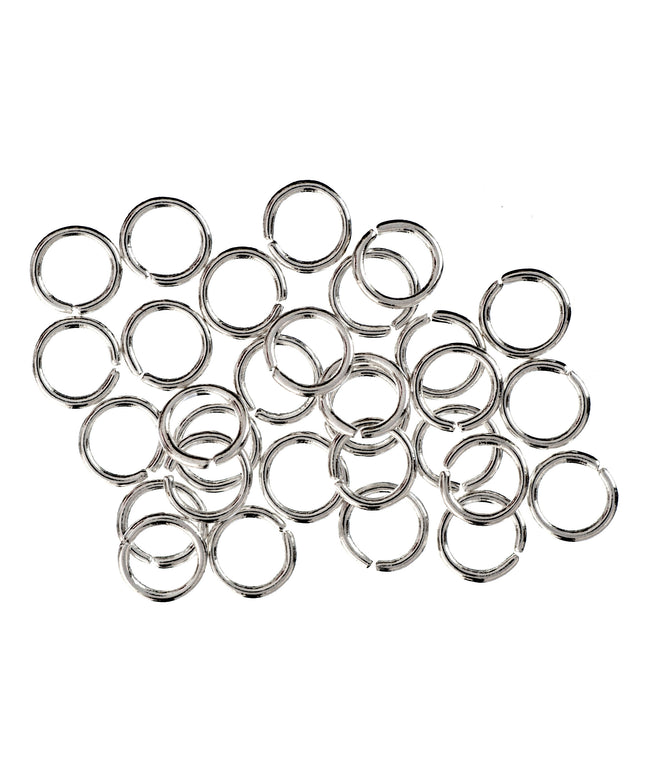 Jump Rings: Silver: 5mm