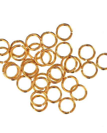 Jump Rings: Gold: 5mm