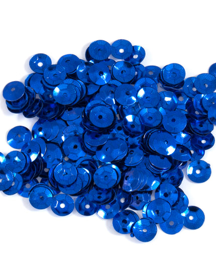 Sequins: Cup: 5mm: Royal