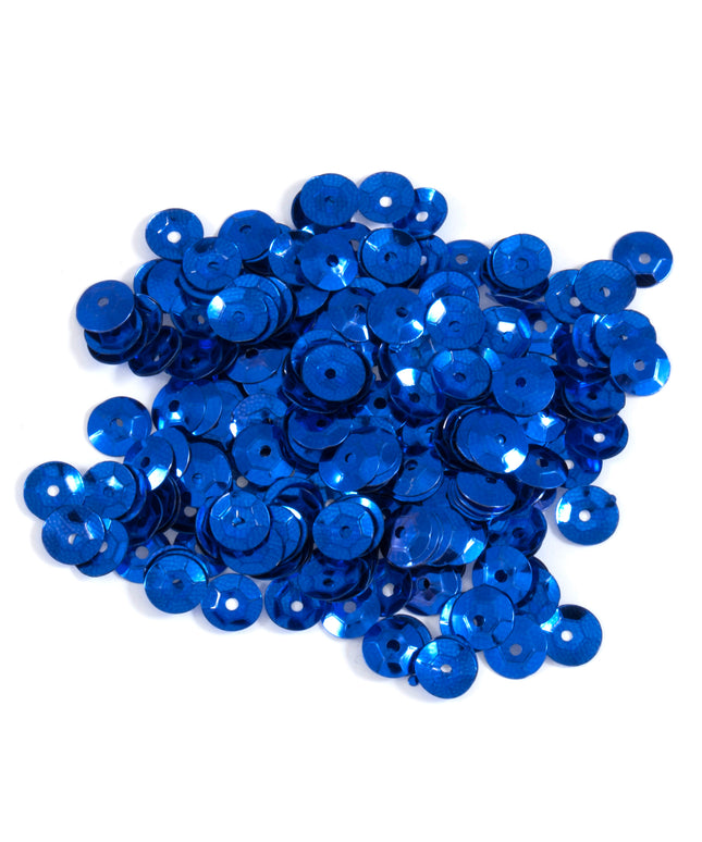 Sequins: Cup: 5mm: Royal