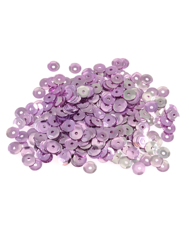 Sequins: Cup: 5mm: Pink
