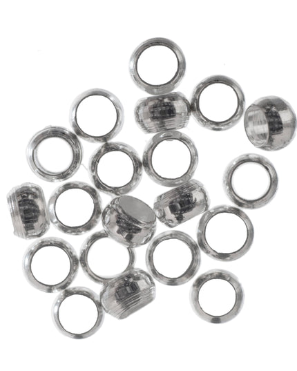 Crimp Beads: Silver: 3mm