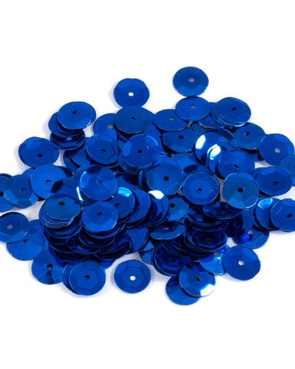 Sequins: Cup: 8mm: Royal