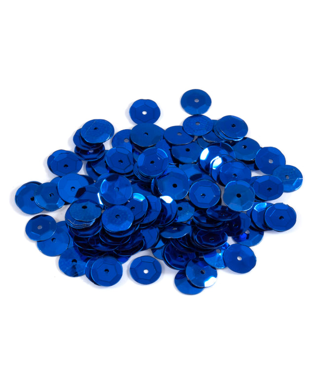 Sequins: Cup: 8mm: Royal