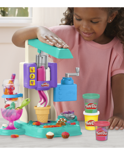 Play-Doh Rainbow Swirl Ice Cream Playset