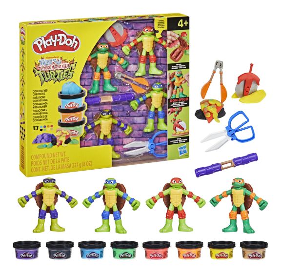 Play-Doh TMNT Cowabunga Creations
