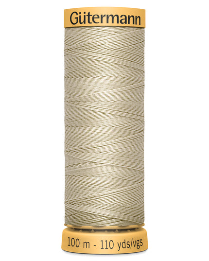 Gutermann Natural Cotton Thread: 100m