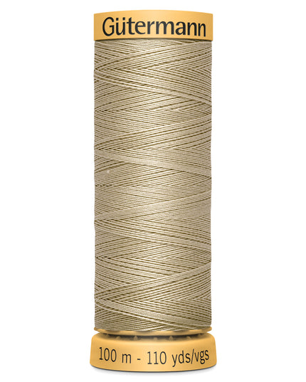 Gutermann Natural Cotton Thread: 100m