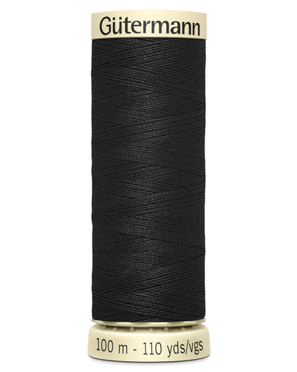 Gutermann Sew-All Thread: 100m: Black (000)