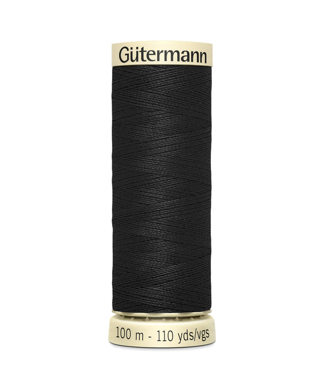 Gutermann Sew-All Thread: 100m: Black (000)