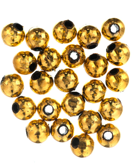 Beads: Plated: 8mm: Gold