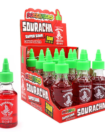Zed Candy Screamers Souracha Super Sour Candy Sauce 90ml