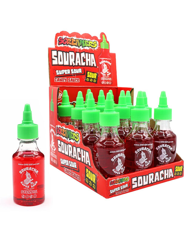 Zed Candy Screamers Souracha Super Sour Candy Sauce 90ml