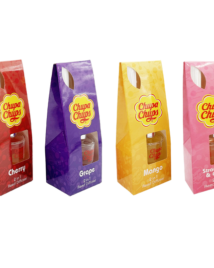 Chupa Chups Fruit Scented 2-in-1 Reed Diffusers 30ml