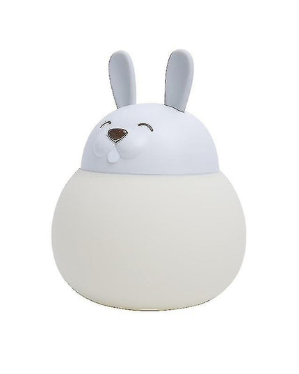Cute Animal LED Night Light – Soft Warm Glow Bedside Lamp (Monkey/Bunny/Dog/Cat/Pig)