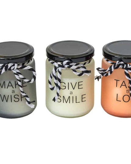 Candle Soy Scented with lid 130g