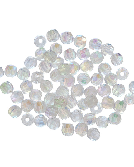 Beads: Faceted: 5mm: Aurora