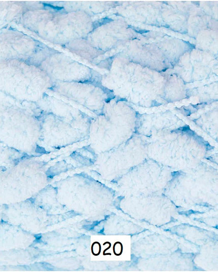 Rico Design Pompon Yarn Baby Blue 020 – 200g
