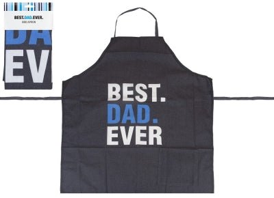 Best Dad Ever Bbq Apron 70cm X 80cm