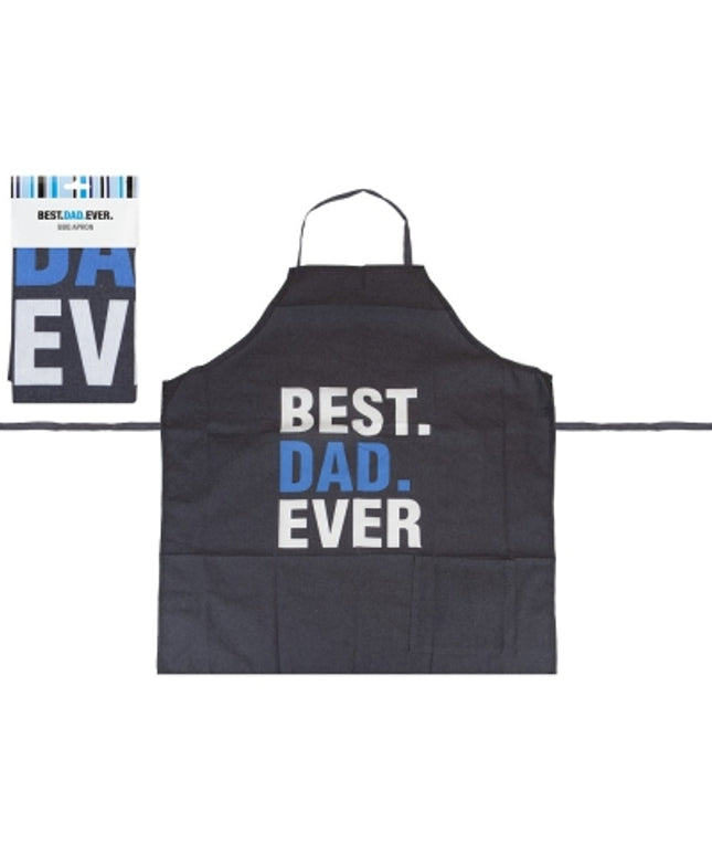 Best Dad Ever Bbq Apron 70cm X 80cm