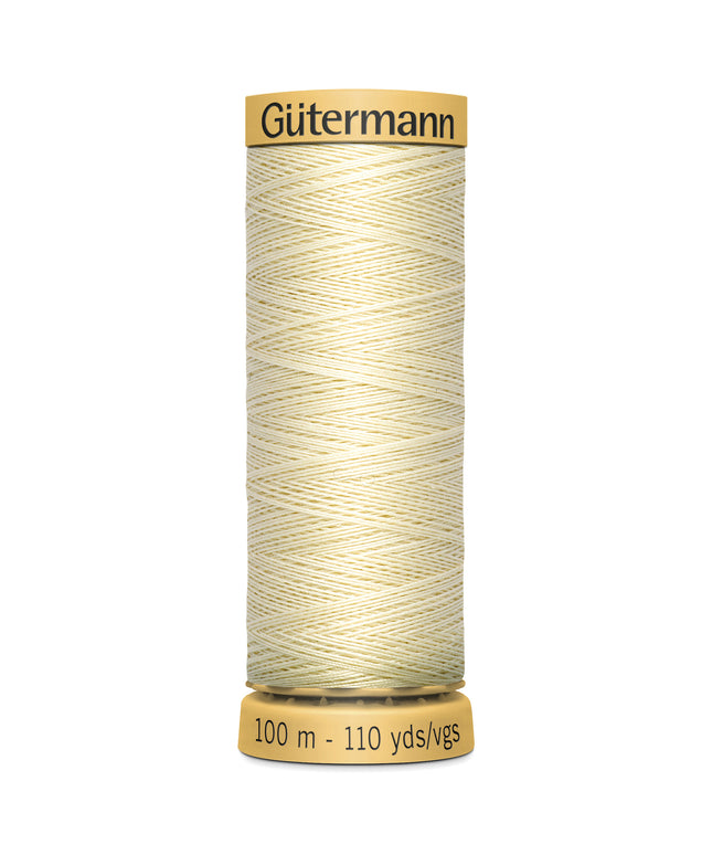 Gutermann Natural Cotton Thread: 100m