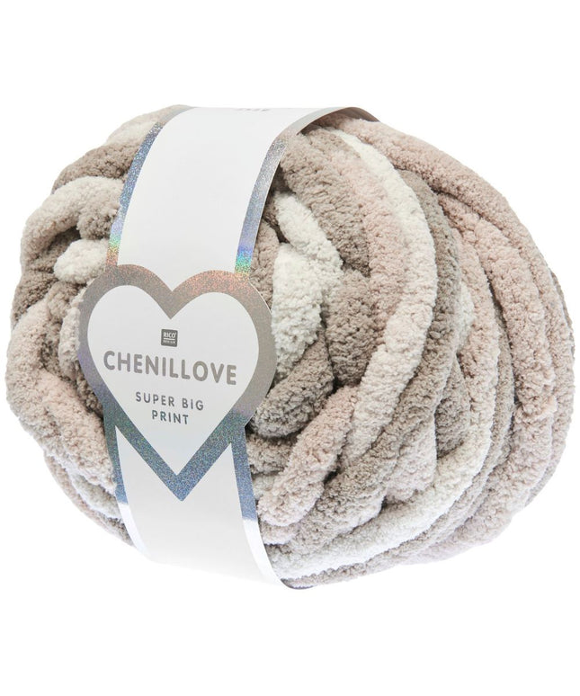 Chenillove Super Big Print natur 300g