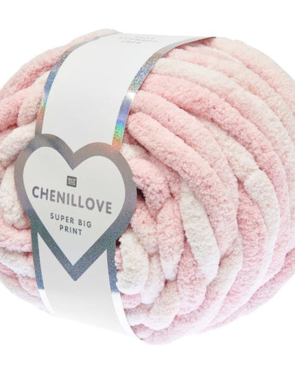 Chenillove Super Big Print rosa 300g