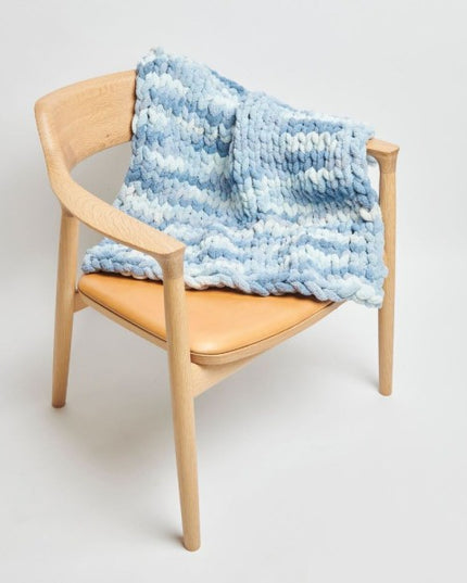 Chenillove Super Big Print blau 300g