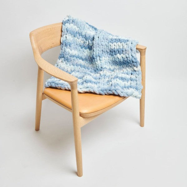 Chenillove Super Big Print blau 300g