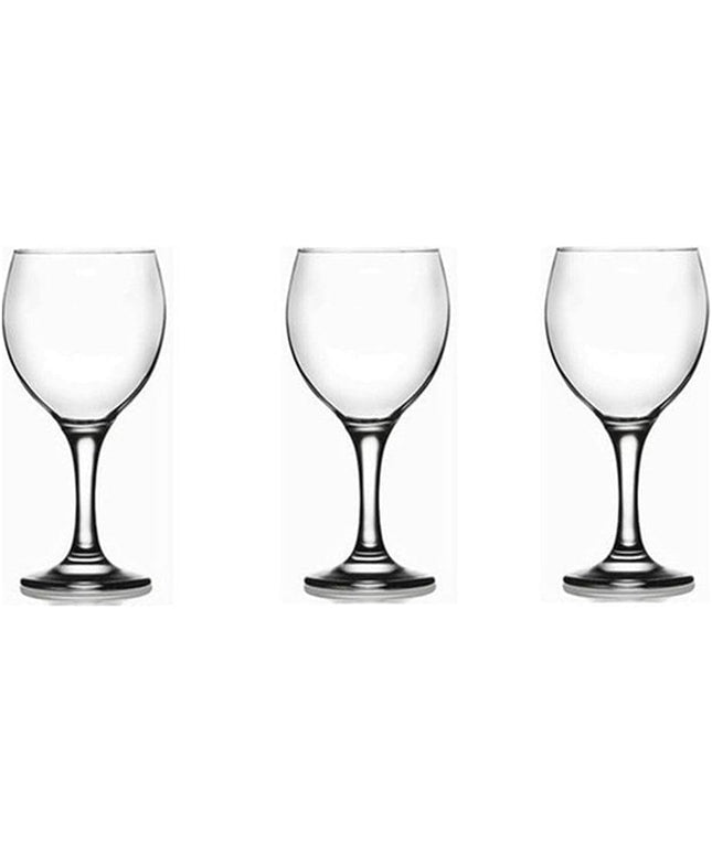Misket Wine Glass Set – 210cc (Pack of 3)