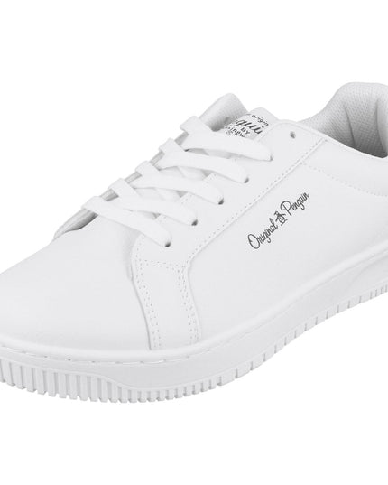 Original Penguin Men’s Selwyn Lace-Up Trainers – White