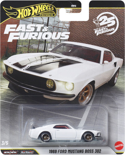 Hot Wheels Premium Fast & Furious 1969 Ford Mustang Boss 302 3/5