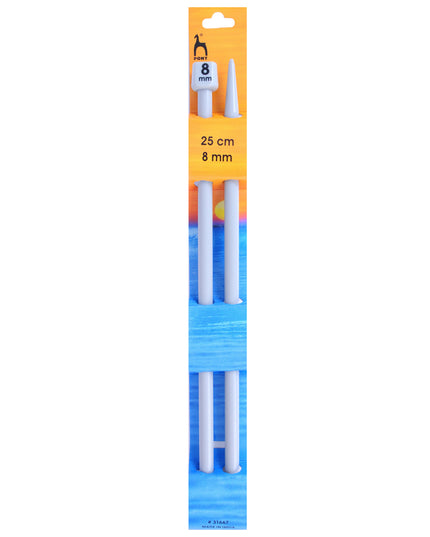 Knitting Pins Single Ended Classic 25cm X 8mm