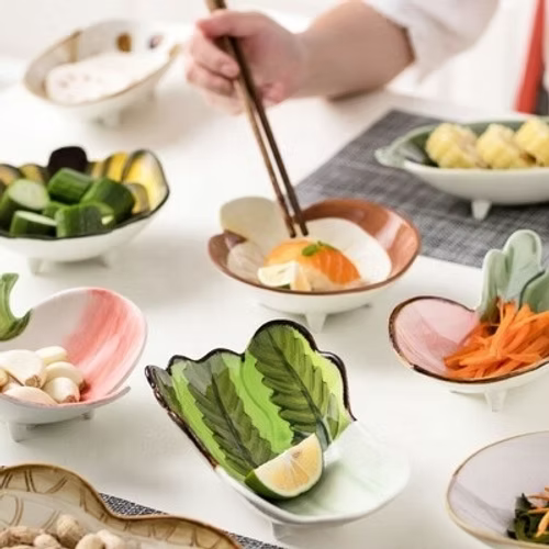 Mushroom Ceramic Bowl – Cute Fruit Design Serving Bowl for Snacks, Salads & Kitchen Décor