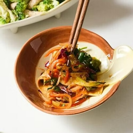 Mushroom Ceramic Bowl – Cute Fruit Design Serving Bowl for Snacks, Salads & Kitchen Décor