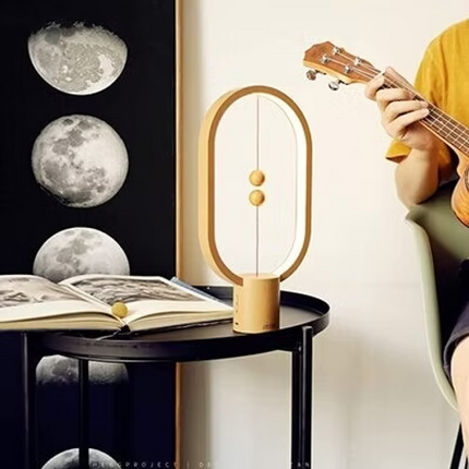 Hengpro Magnetic Lamp, Half-Air Switch LED Lamp Night Light LED