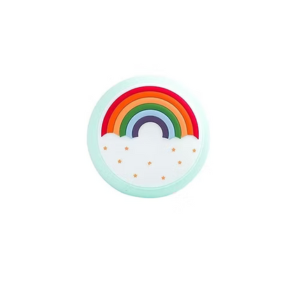 Donut Night Light for Kids – Soft Silicone LED Bedside Lamp