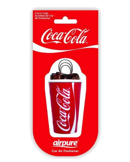 Air Pure Fanta Orange Scented Air Freshner 3D Car
