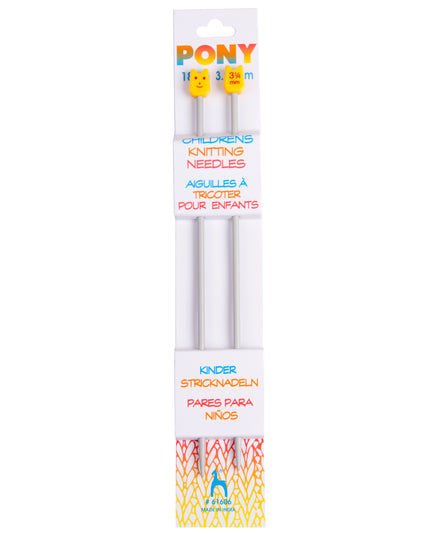 Childrens Knitting Needles 18cm X 3.25mm