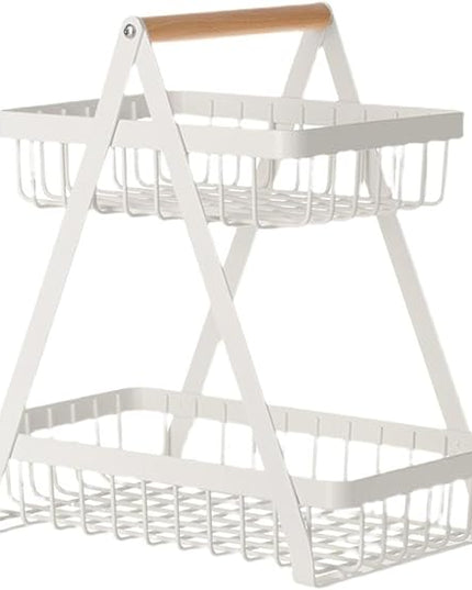 Fruit Storage Organizer 2 Tier Vegetable Storage Rack