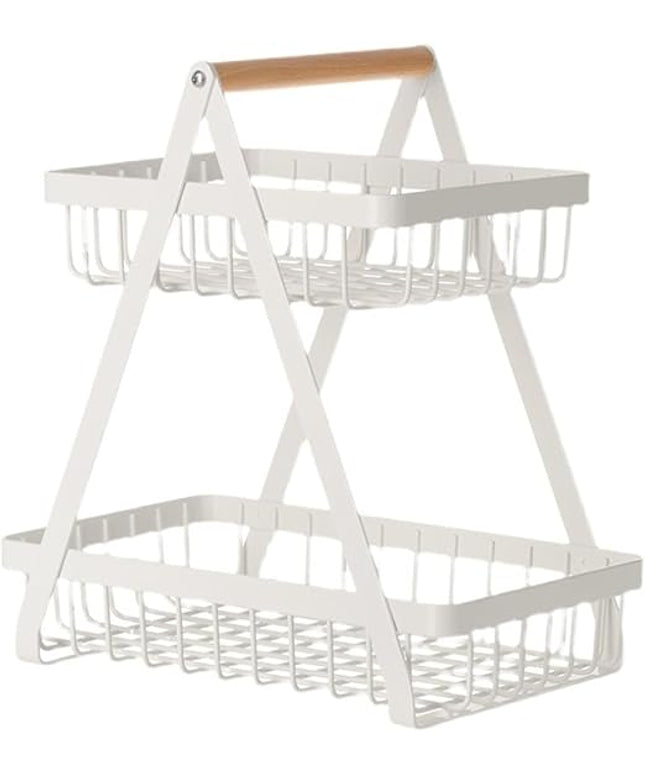 Fruit Storage Organizer 2 Tier Vegetable Storage Rack