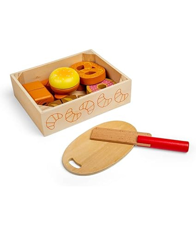 Bigjigs Cutting Bread and Pastries Crate