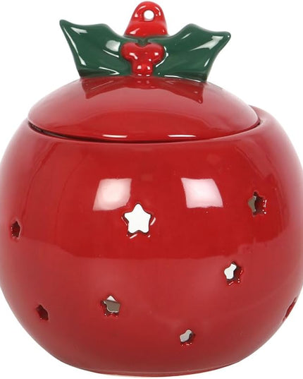 Red Bauble Oil Burner