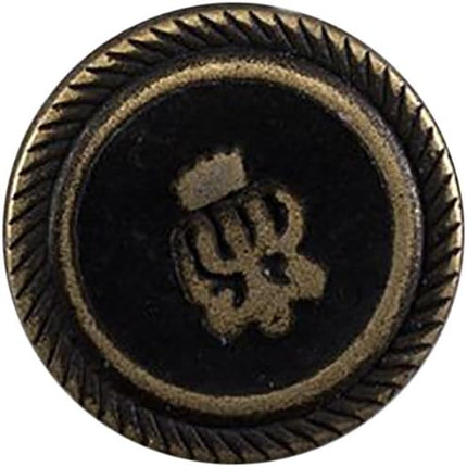 Buttons: Carded: 20mm: Pack of 3: Code J