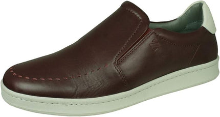 Geraldo Men’s Leather Slip-On Loafers – Brown (EU 43)