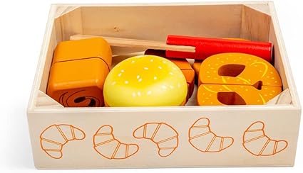 Bigjigs Cutting Bread and Pastries Crate